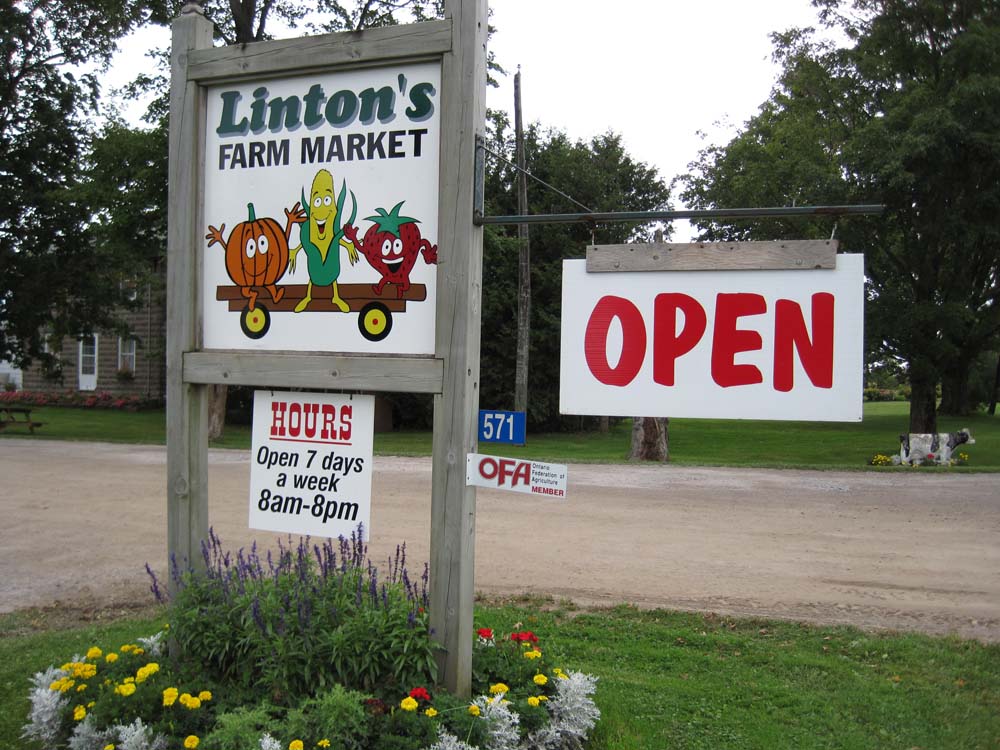 Lintons Farm Market | 571 Raglan Rd E, Oshawa, ON L1H 0N1, Canada | Phone: (905) 655-3949