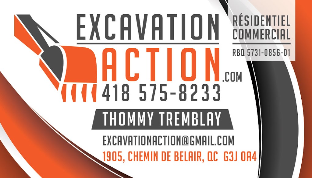 Excavation Action | 250 Rue du Château-dEau, Québec, QC G2A 2J9, Canada | Phone: (418) 575-8233