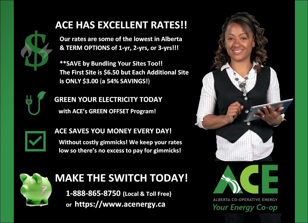 ACE - Alberta Cooperative Energy | 600 2 Ave, Thorhild, AB T0A 3J0, Canada | Phone: (888) 865-8750