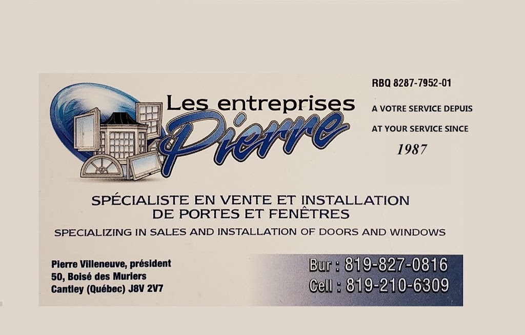 Les entreprises Pierre | 13 Chem. lHeureux, Lac-Sainte-Marie, QC J0X 1Z0, Canada | Phone: (613) 875-7711