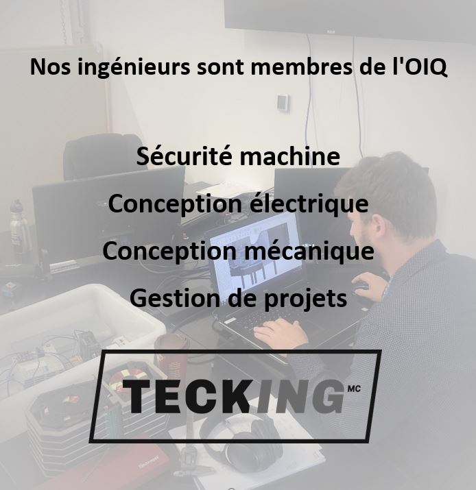 TECKING Automatisation | 120 Rue Oliva-Turgeon Bureau 3, Sherbrooke, QC J1C 0R3, Canada | Phone: (873) 200-9002