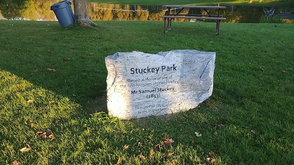 Stuckey Park | 35-43 Mill St E, Grand Valley, ON L0N 1G0, Canada | Phone: (519) 928-5652