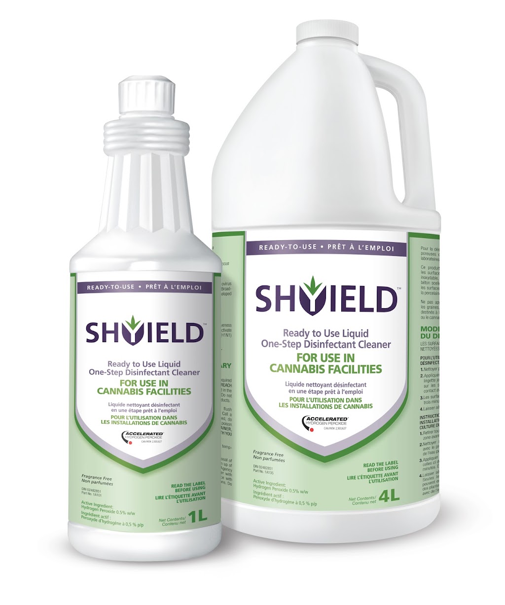 SHYIELD - Disinfectants for Cannabis Facilities | 2770 Coventry Rd, Oakville, ON L6H 6R1, Canada | Phone: (800) 387-7578