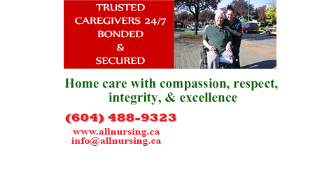 All Nursing Health Care Services Inc | 200-4170 Still Creek Dr, Burnaby, BC V5C 6C6, Canada | Phone: (604) 488-9323