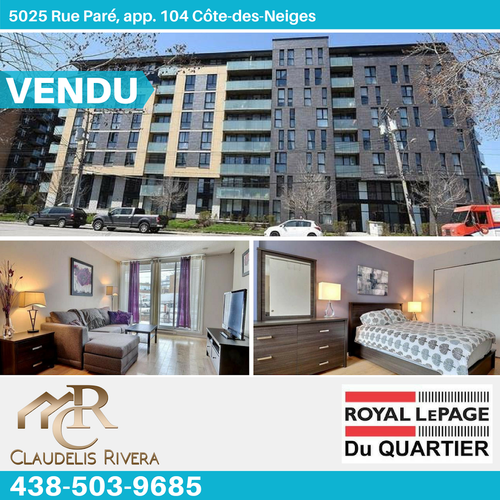 Claudelis Rivera Courtier Immobilier | 6971 Chem. de la Côte-de-Liesse, Saint-Laurent, QC H4T 1Z3, Canada | Phone: (438) 503-9685