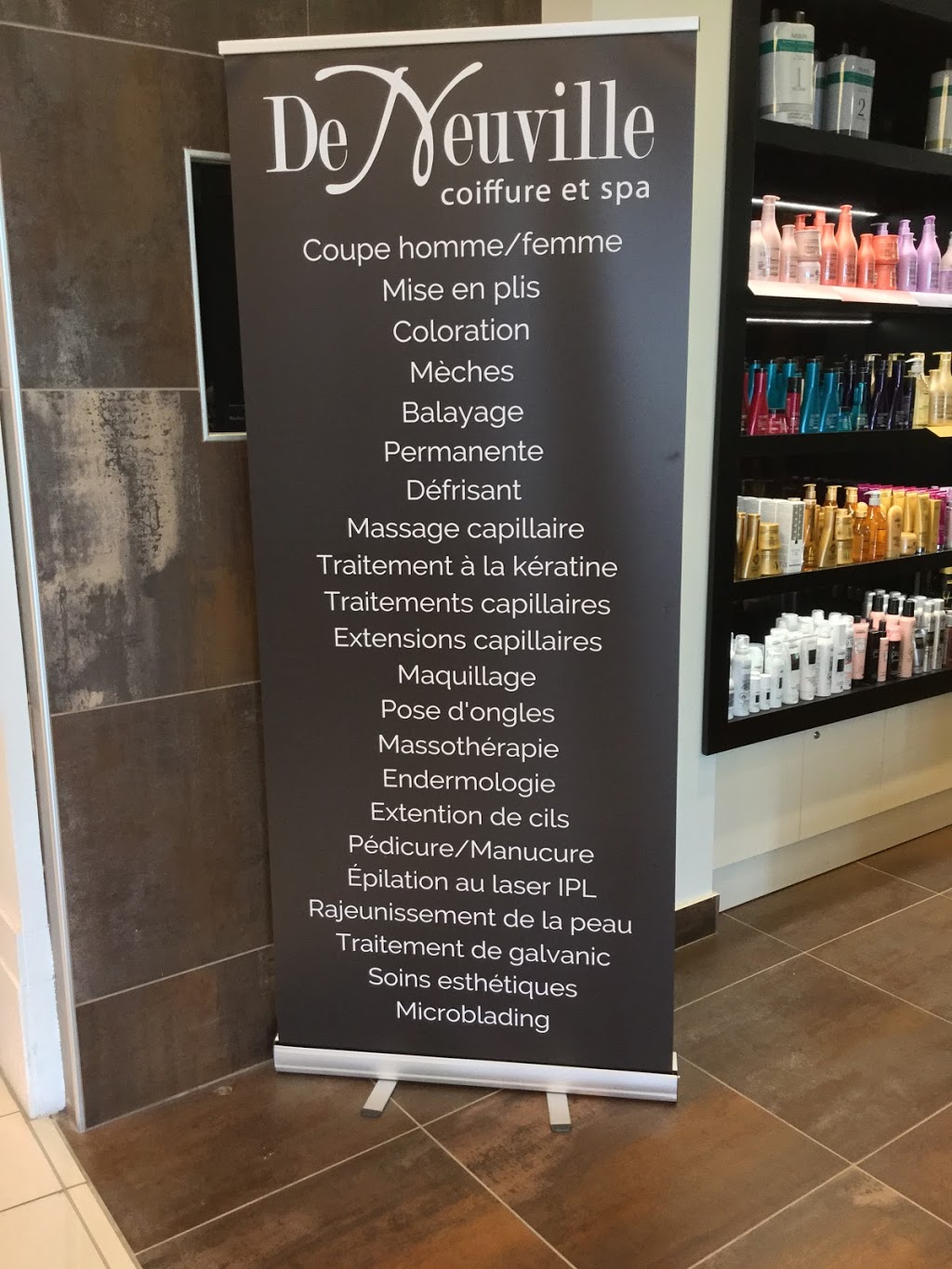 Salon De Neuville | 2151 Boul. Lapinière, Brossard, QC J4W 2T5, Canada | Phone: (450) 672-9998