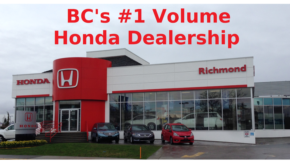 Richmond Honda | 13600 Smallwood Pl, Richmond, BC V6V 1W8, Canada | Phone: (604) 207-1888