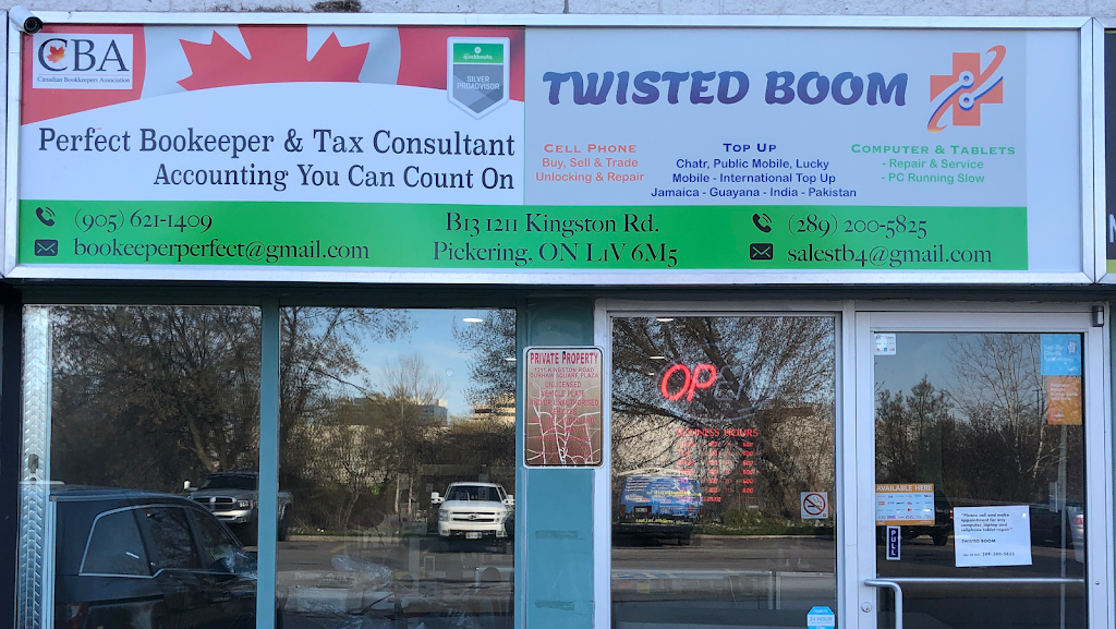 TWISTED BOOM | 1211 Kingston Rd Unit 13B, Pickering, ON L1V 6M5, Canada | Phone: (289) 200-5825