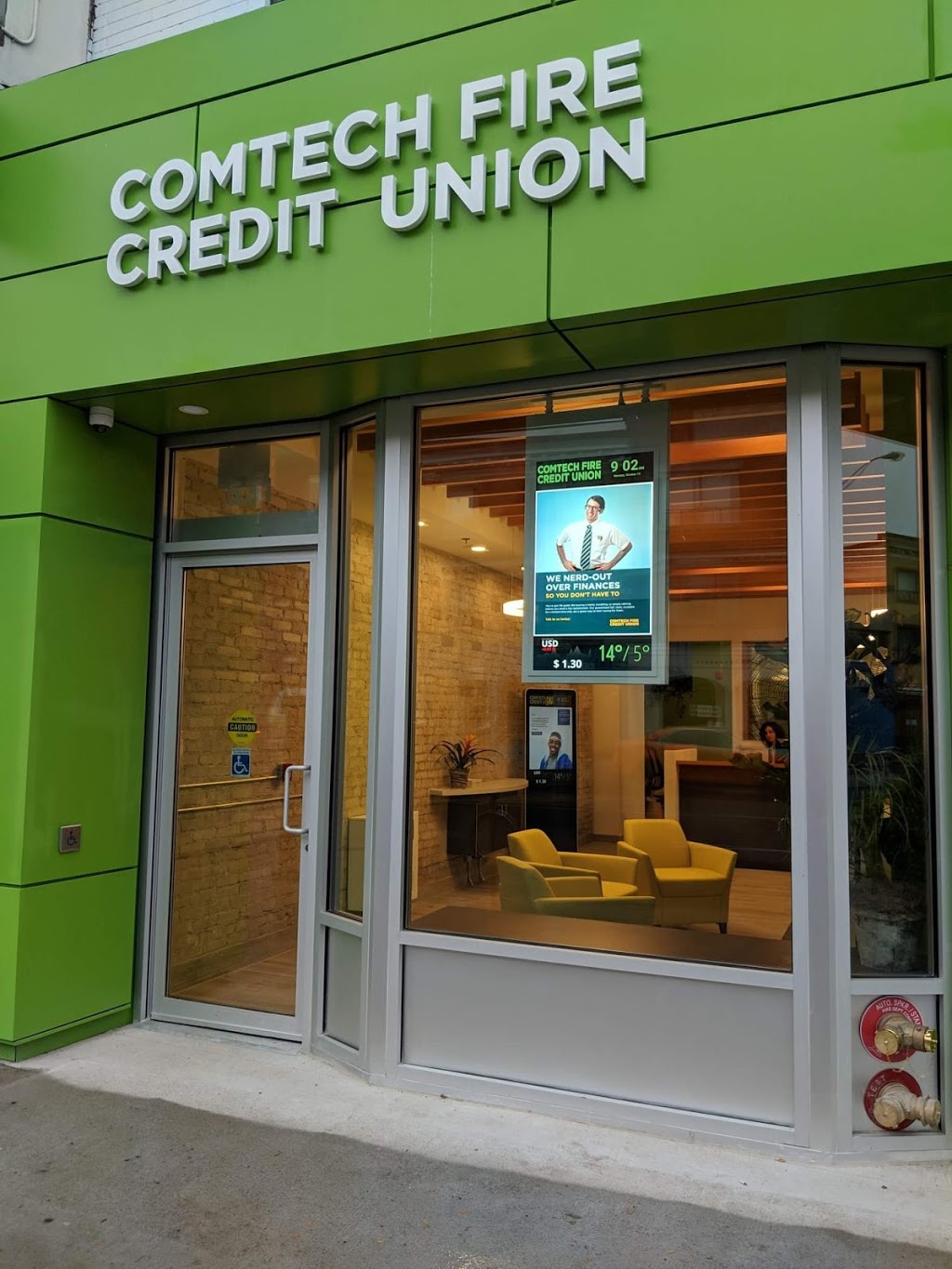 Comtech Fire Credit Union | 531 Danforth Ave, Toronto, ON M4K 1P7, Canada | Phone: (416) 440-1294