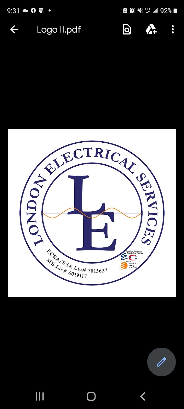 London Electrical Services | 796 Zion Rd, Belleville, ON K0K 2Y0, Canada | Phone: (613) 922-2137