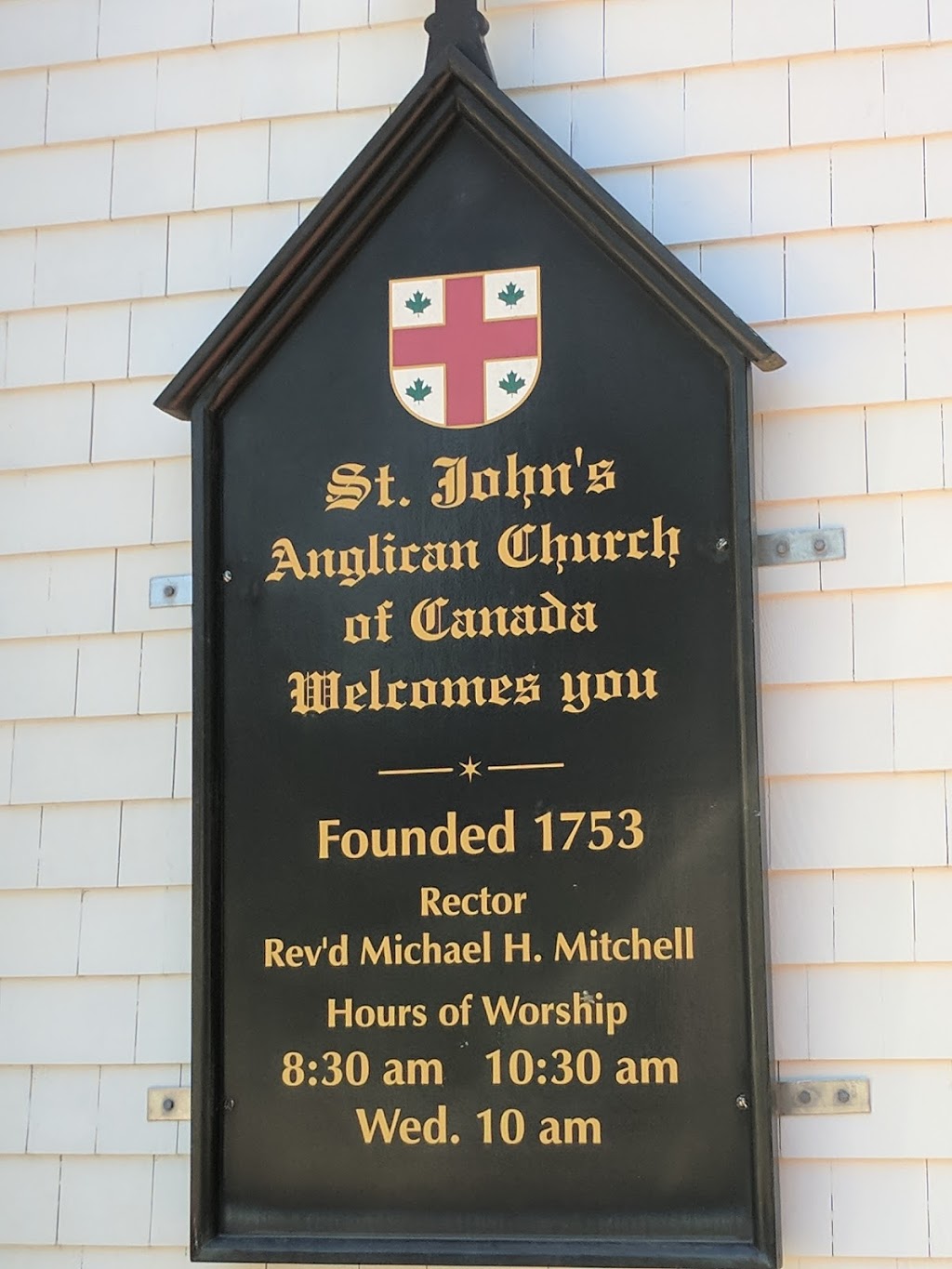 St. Johns Anglican Church | 64 Townsend St, Lunenburg, NS B0J 2C0, Canada | Phone: (902) 634-4994