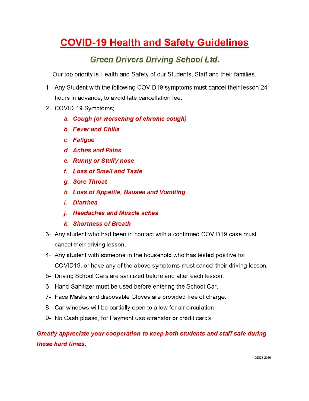 Green Drivers Driving School Ltd. | 9569 134a St, Surrey, BC V3V 5T3, Canada | Phone: (236) 200-0251