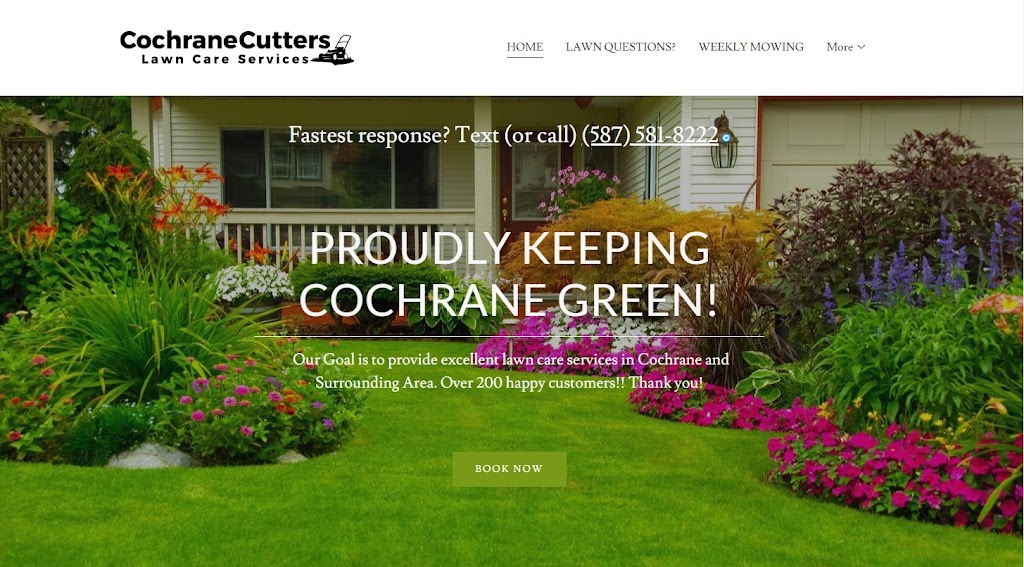 Cochrane Cutters Lawn Care Services | 325 Sibbald St Unit 8, Cochrane, AB T4C 1T1, Canada | Phone: (587) 581-8222