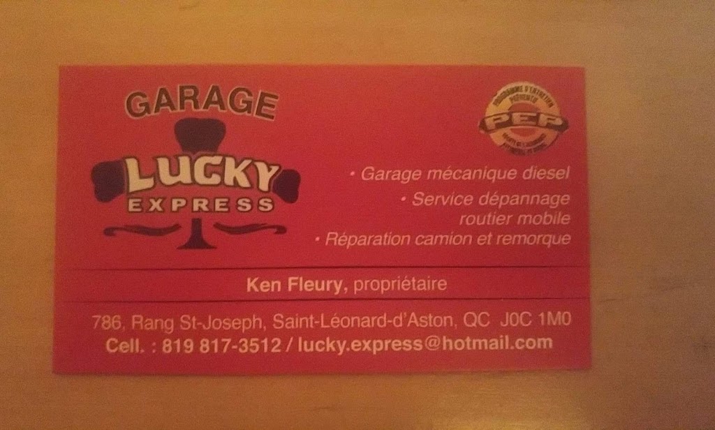 Garage Lucky Express | 786 Rang Saint-Joseph, Saint-Léonard-dAston, QC J0C 1M0, Canada | Phone: (819) 817-3512