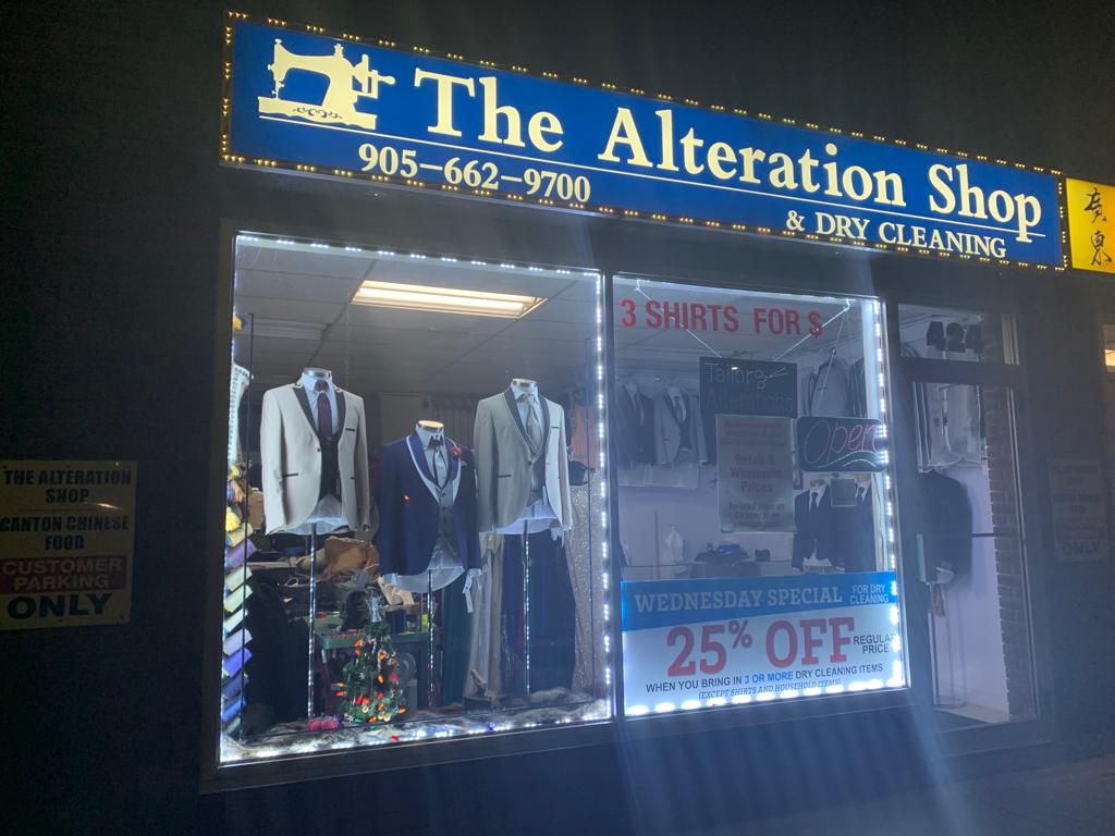 The Alteration Shop | 424 Highway# 8, Stoney Creek, ON L8G 1G2, Canada | Phone: (905) 662-9700
