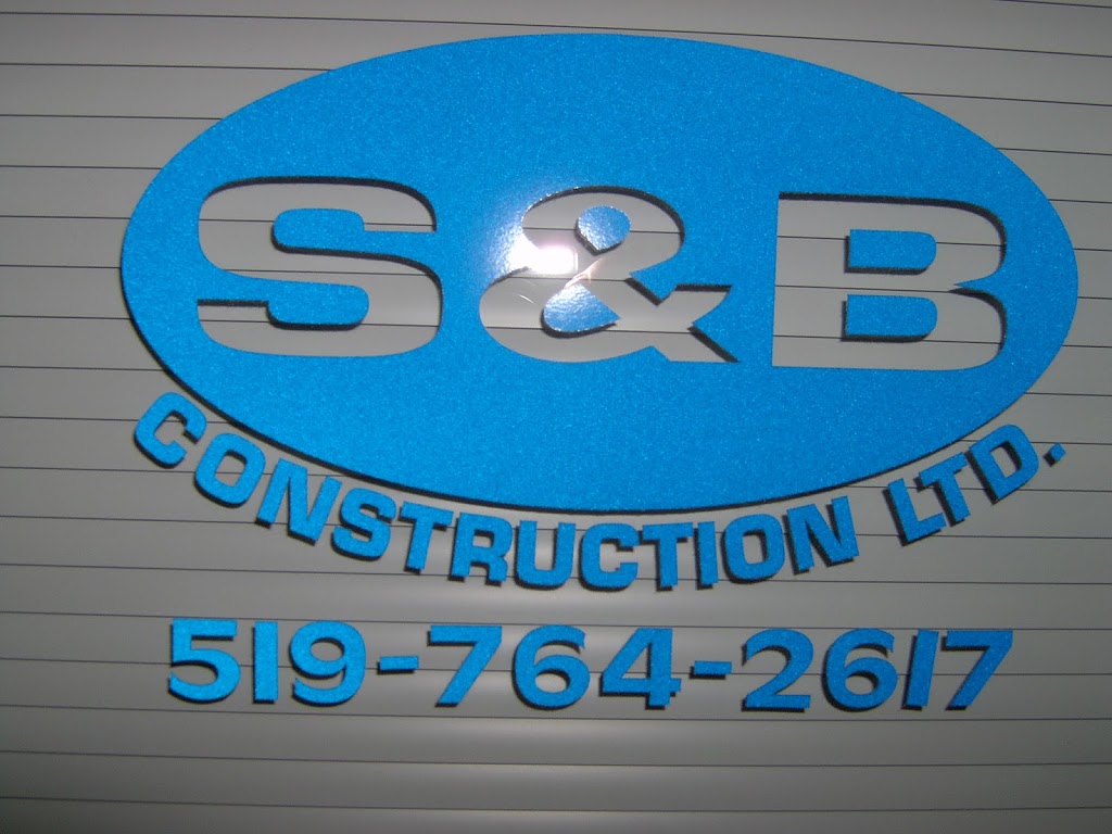 S & B Construction Ltd | 36312 Talbot Line, Shedden, ON N0L 2E0, Canada | Phone: (519) 764-2617