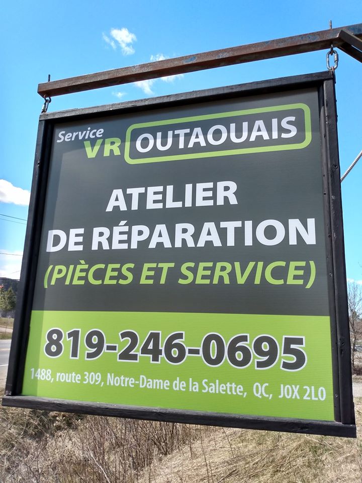 Service Vr Outaouais | 1488 QC-309, Notre-Dame-de-la-Salette, QC J0X 2L0, Canada | Phone: (819) 246-0695