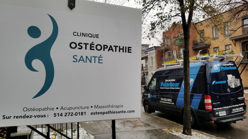 Clinique Ostéopathie Santé | 5886 Rue St-Hubert, Montréal, QC H2S 2L7, Canada | Phone: (514) 272-0181