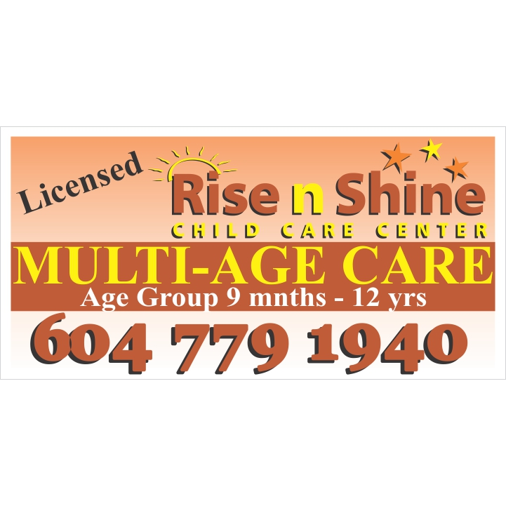 Rise n Shine childcare center # 3 | 17460 61a Ave, Surrey, BC V3S 5K2, Canada | Phone: (604) 779-1940