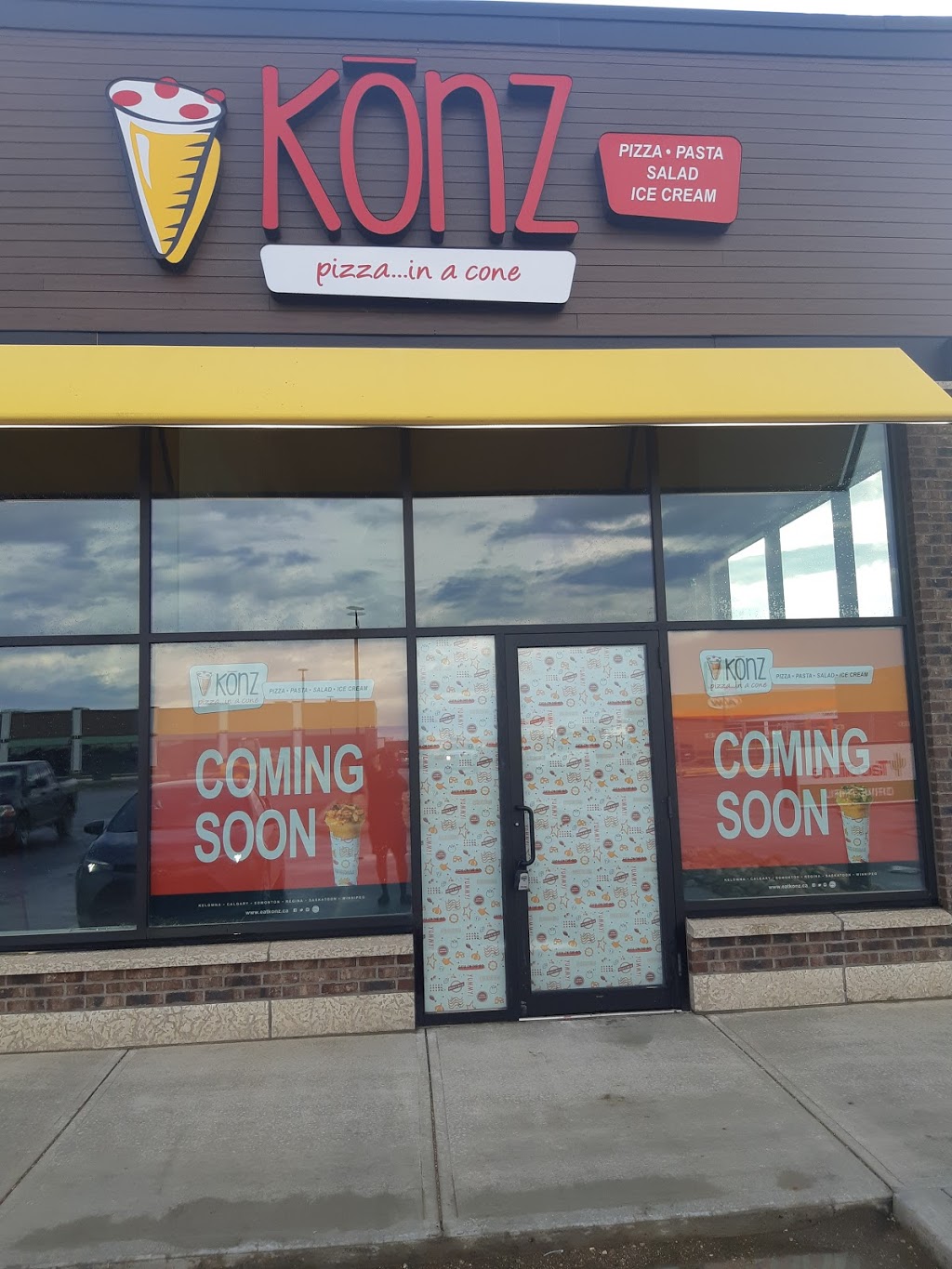 KONZ PIZZA... in a cone REGINA | 3881-A Rochdale Blvd, Regina, SK S4X 4P7, Canada | Phone: (639) 997-5188