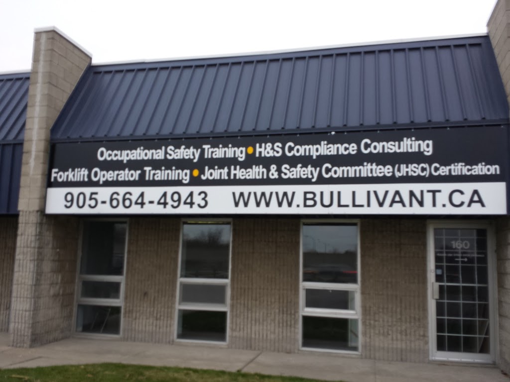 BULLIVANT Health + Safety | 158 S Service Rd, Stoney Creek, ON L8E 3H6, Canada | Phone: (905) 664-4943