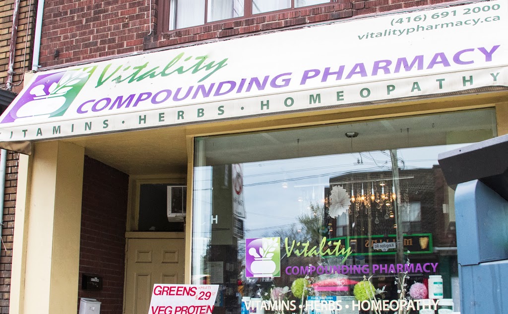 Vitality Compounding Pharmacy | 918 Kingston Rd, Toronto, ON M4E 1S5, Canada | Phone: (416) 691-2000