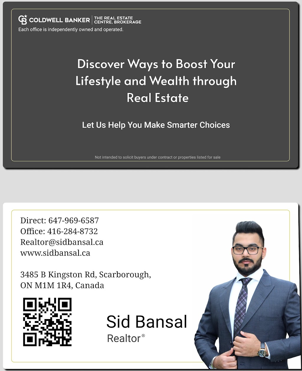 Sid Bansal - Realtor | 3485 B Kingston Rd, Scarborough, ON M1M 1R4, Canada | Phone: (647) 969-6587