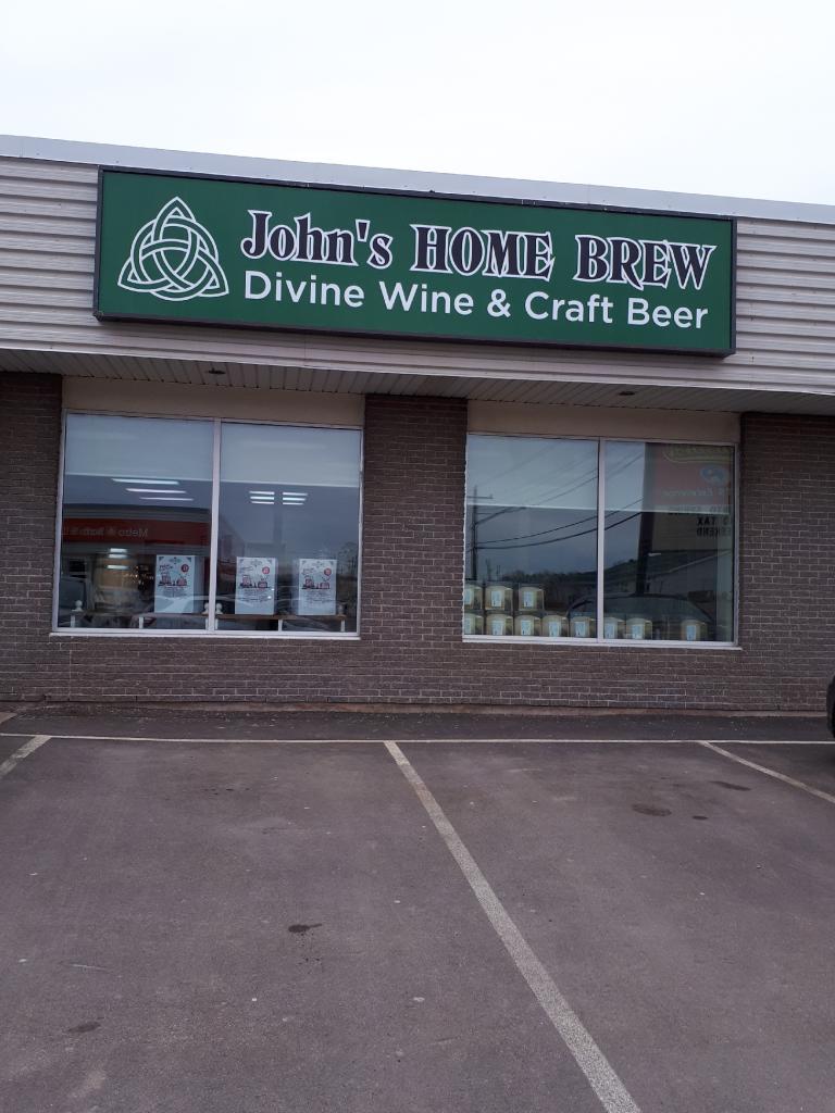 Johns Home Brew Store | 14 A Exhibition Dr, Charlottetown, PE C1A 5Z5, Canada | Phone: (902) 892-1987