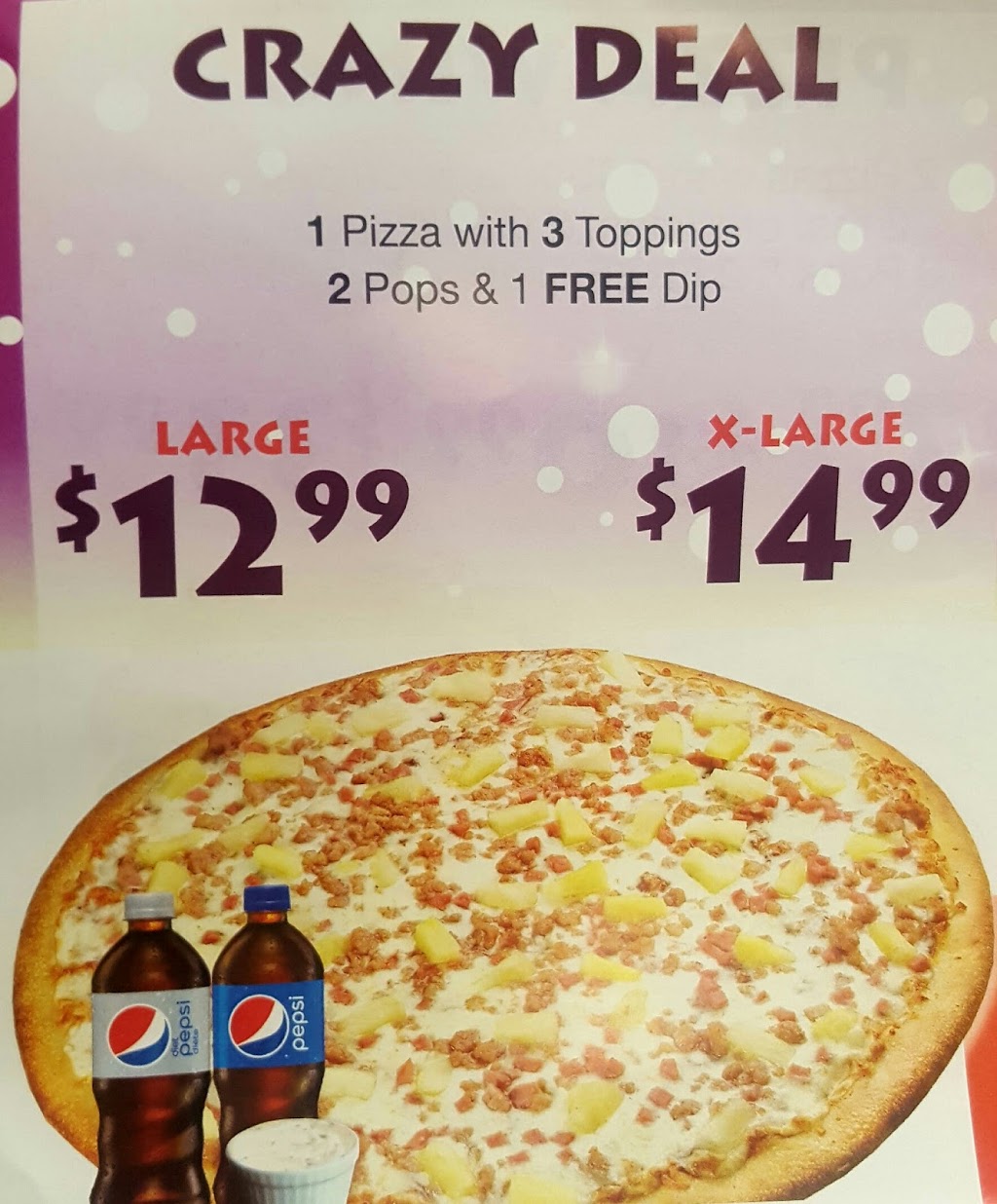 Twice The Deal Pizza | 105 Clair Rd E #104 H2, Guelph, ON N1L 1H1, Canada | Phone: (519) 763-7770