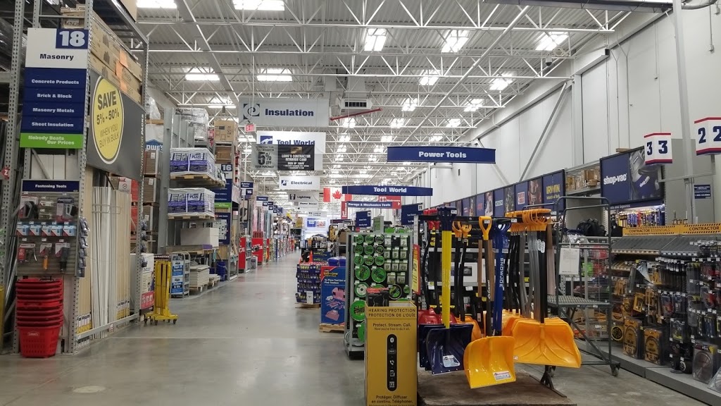 Lowes Home Improvement | 1335 Fanshawe Park Rd W, London, ON N6G 0E3, Canada | Phone: (519) 474-5270