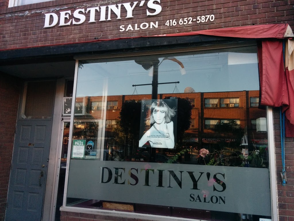 Destinys Hair Salon | 1023 Weston Rd, York, ON M6N 3R9, Canada | Phone: (416) 652-5870