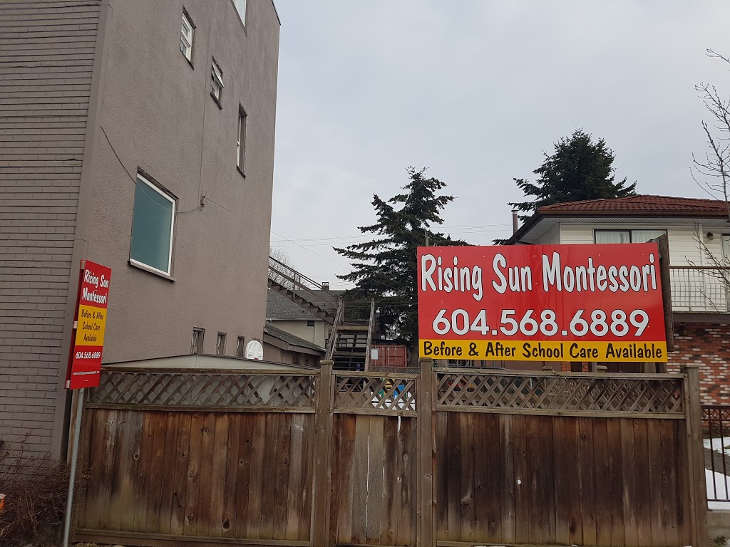 Rising Sun Montessori | 4306 Victoria Dr, Vancouver, BC V5N 4N5, Canada | Phone: (604) 568-6889