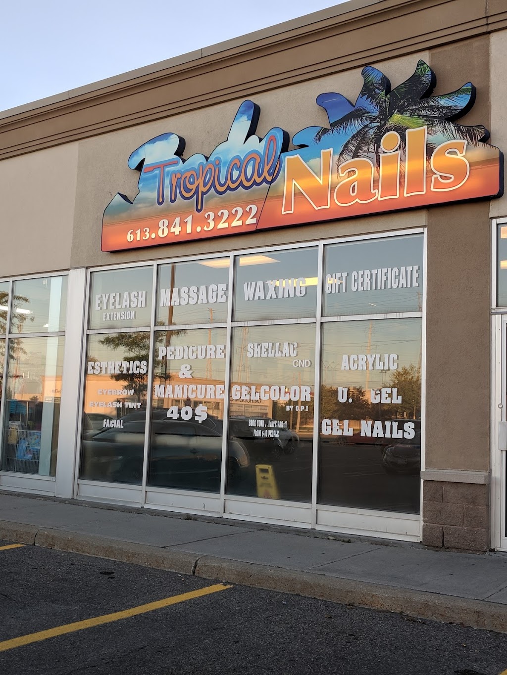 Tropical Nails | 2016 Tenth Line Rd, Orléans, ON K4A 4X4, Canada | Phone: (613) 841-3222