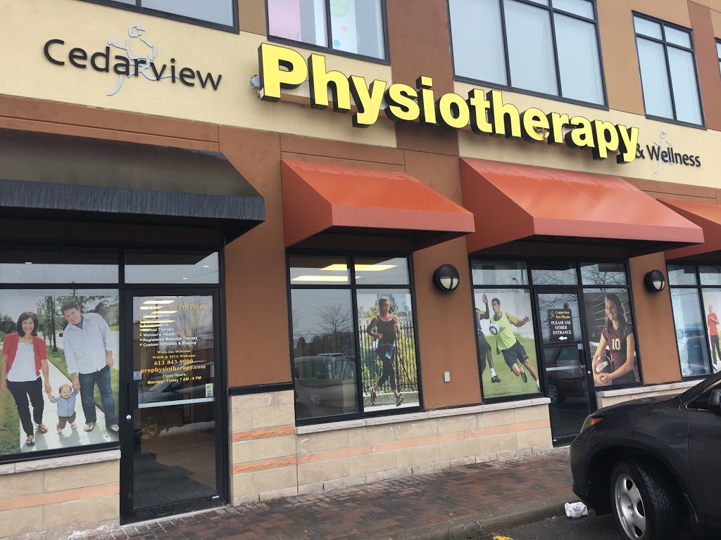 Pro Physio & Sport Medicine Centres Cedarview | 4100 Strandherd Dr, Nepean, ON K2J 0V2, Canada | Phone: (613) 843-9000