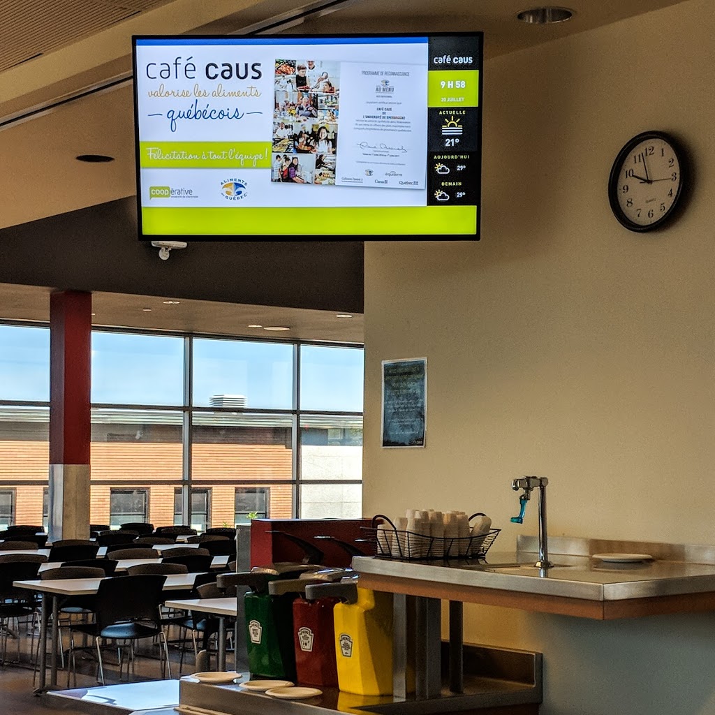 Café CAUS | 2500 Boulevard de lUniversité, Sherbrooke, QC J1K 2R1, Canada | Phone: (819) 821-3599