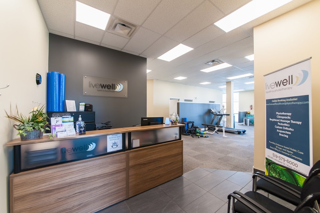 Livewell Health and Physiotherapy | 493 Lancaster St W, Kitchener, ON N2K 1L8, Canada | Phone: (519) 579-6000