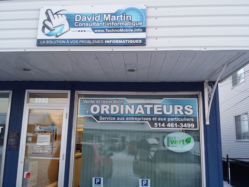 David Martin Consultant informatique - DMCI inc | 327 Rue de Rouville, Beloeil, QC J3G 1X1, Canada | Phone: (514) 461-3499