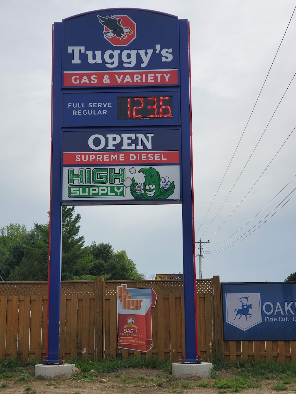 Tuggys gas and variety | 6957 ON-21, Allenford, ON N0H 1A0, Canada | Phone: (519) 797-2121