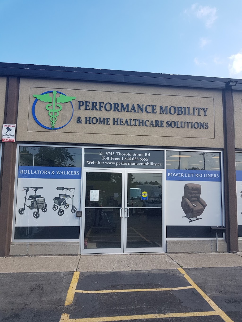 Performance Mobility & Home Healthcare Solutions | 5743 Thorold Stone Rd #2, Niagara Falls, ON L2J 1A1, Canada | Phone: (289) 296-2822