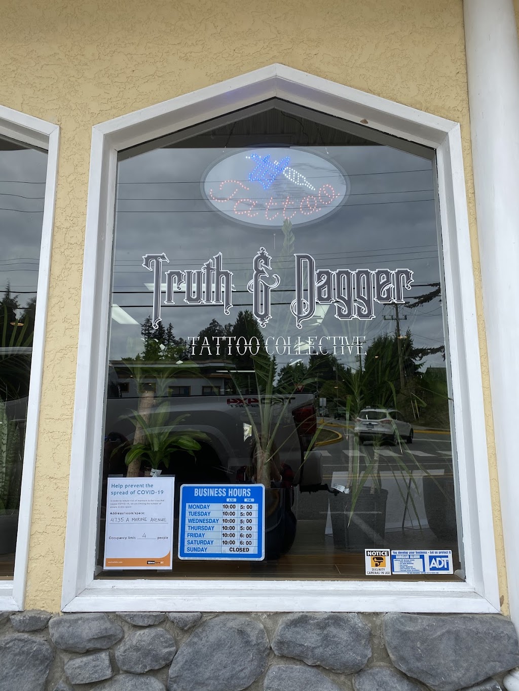 Truth and Dagger Tattoo Collective | 4735 Marine Ave Unit A, Powell River, BC V8A 2L4, Canada | Phone: (604) 485-4429