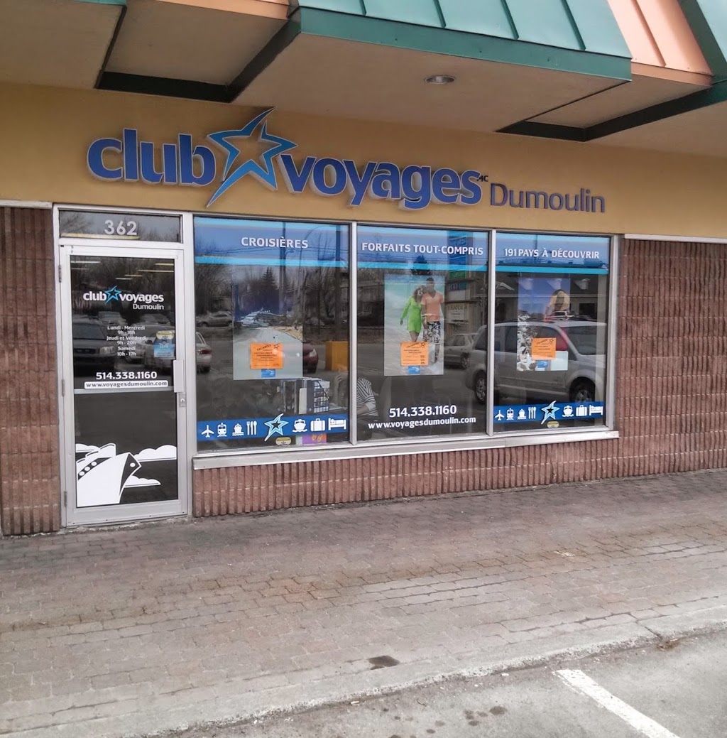 Club Voyages Dumoulin Boisbriand | 362 Chemin de la Grande-Côte, Boisbriand, QC J7G 1B1, Canada | Phone: (514) 338-1160