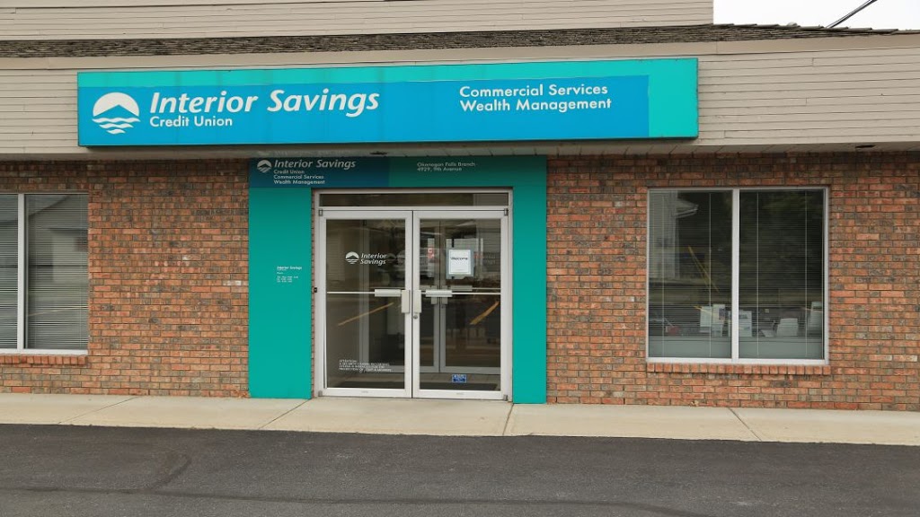 Interior Savings Credit Union | 4929 9th Ave, Okanagan Falls, BC V0H 1R0, Canada | Phone: (250) 497-8204