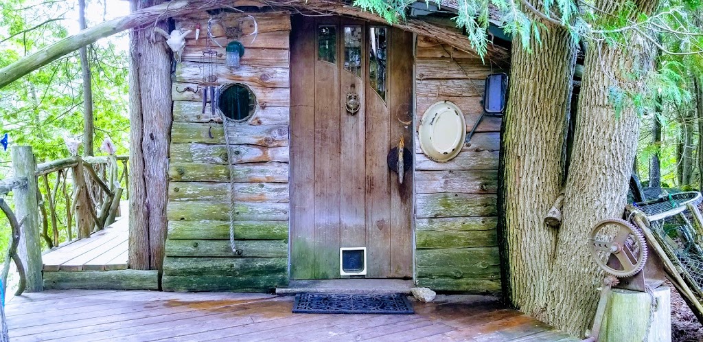 eco friendly treehouse | 1414 Sheridan Rapids Rd, Lanark, ON K0G 1K0, Canada | Phone: (613) 464-0057