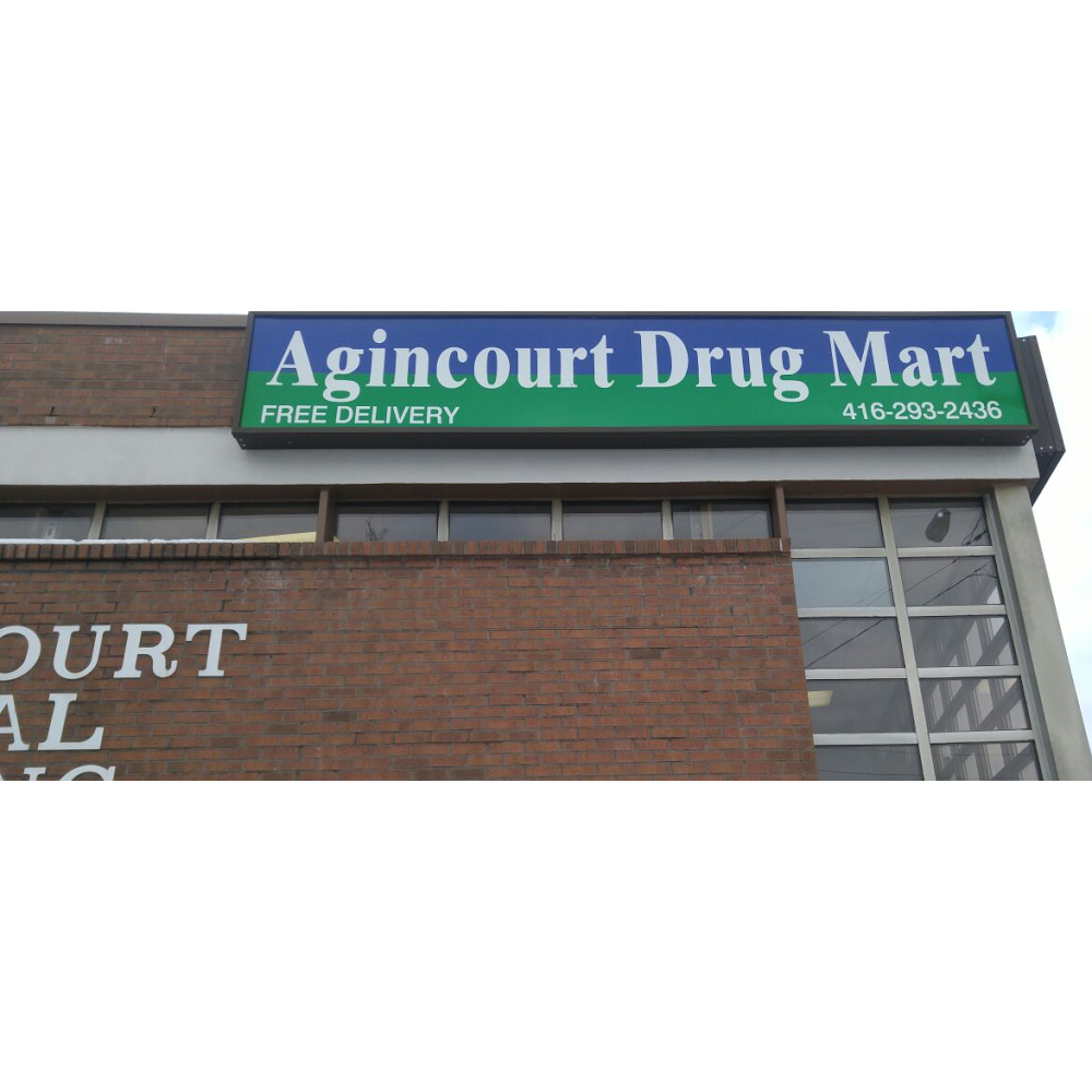 Agincourt Drugmart Inc | 2020 Brimley Rd, Scarborough, ON M1S 4R7, Canada | Phone: (416) 293-2436
