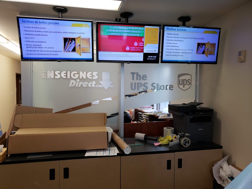 Enseignes Direct - UPS store 520 | 2128 Boulevard des Laurentides, Laval, QC H7M 2Y6, Canada | Phone: (450) 667-6517