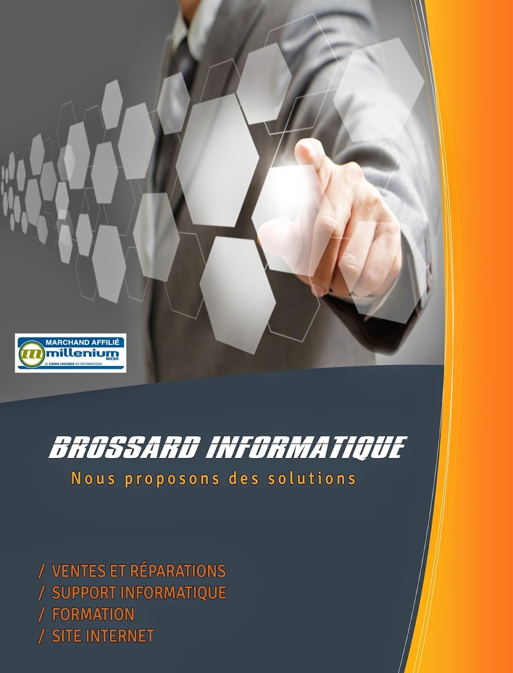 Brossard Informatique inc | 6630 Rue Picasso, Brossard, QC J4W 2V7, Canada | Phone: (450) 999-0882