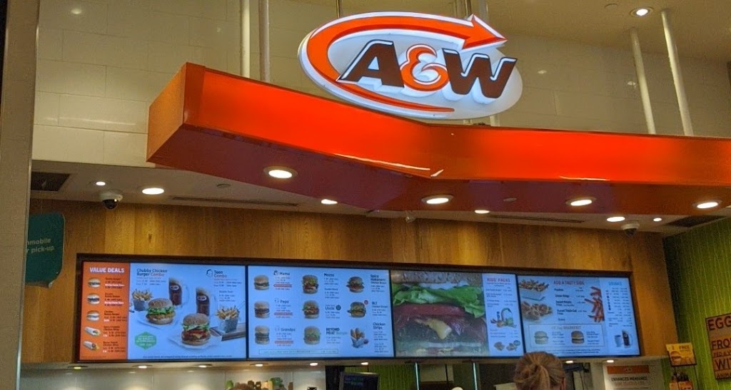 A&W Canada | Oshawa Centre, A&W Restaurant, 419 King St W, Oshawa, ON L1J 2K5, Canada | Phone: (905) 728-4120