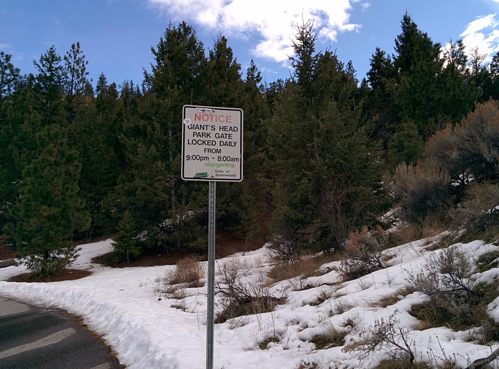 Giants Head Hike Parking | Summerland, BC V0H 1Z2, Canada