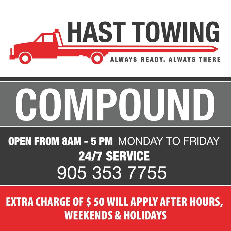 hast towing | 5499 Kalar Rd, Niagara Falls, ON L2H 3K9, Canada | Phone: (905) 353-7755