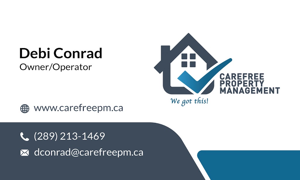 Carefree Property Management | 61 Bayview Dr, St. Catharines, ON L2N 4Y5, Canada | Phone: (289) 213-1469